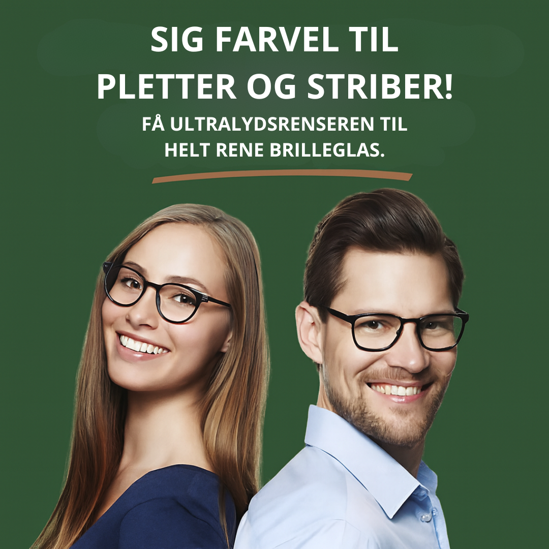 KlaraVision™ – Krystalklare briller uden pudseklude og striber