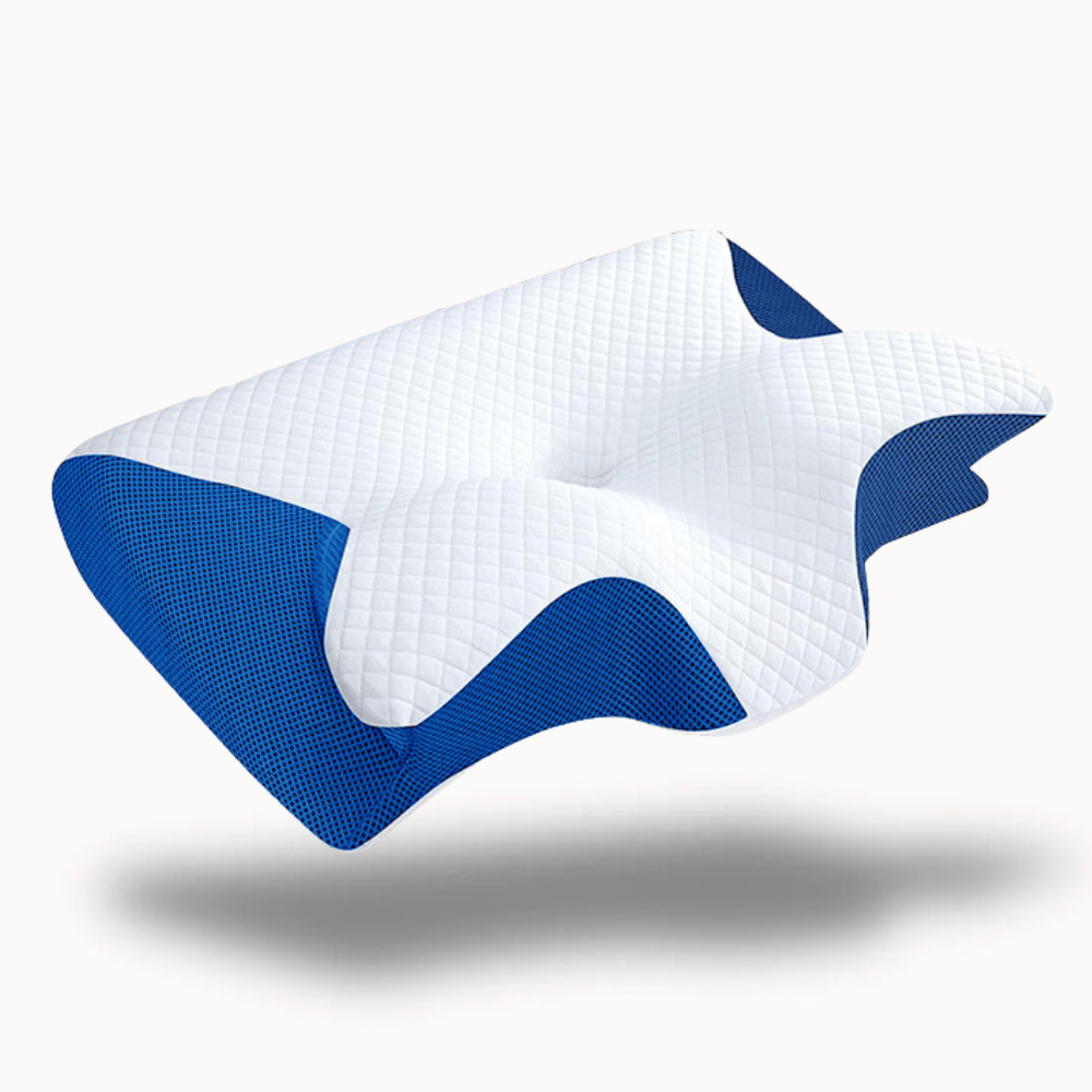 NeckPillow™ | Sov bedre, vågn friskere – ergonomisk støtte til nakke og ryg hele natten