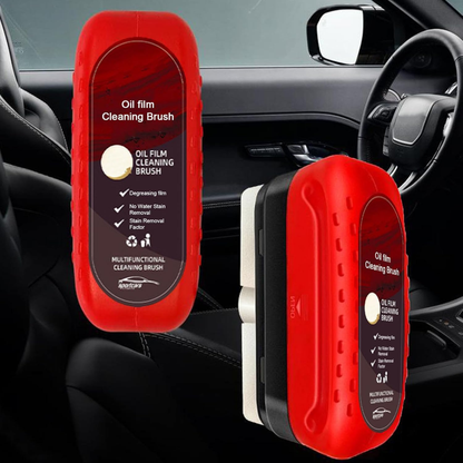 (1+1 GRATIS) GlassCoating™ | Bilglas Oliefilm Belægningsopløsning og Børste