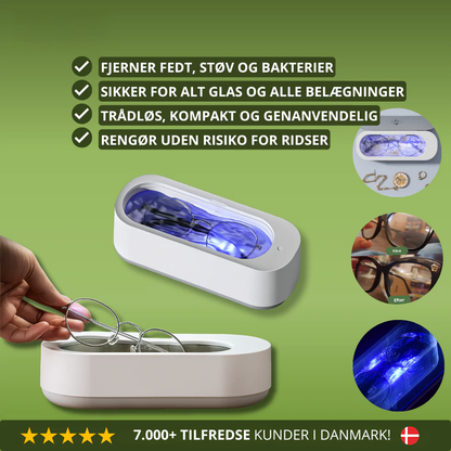 KlaraVision™ – Krystalklare briller uden pudseklude og striber