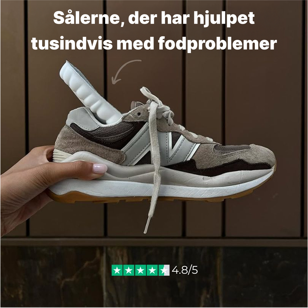 CloudFeet™ | Øjeblikkelig lindring mod hælspore, fodsmerter og trætte fødder