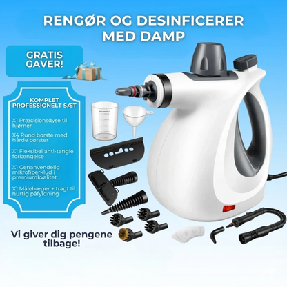 PureSteam™ MAX | Rengør Rent – Uden Kemi. Kun Damp.
