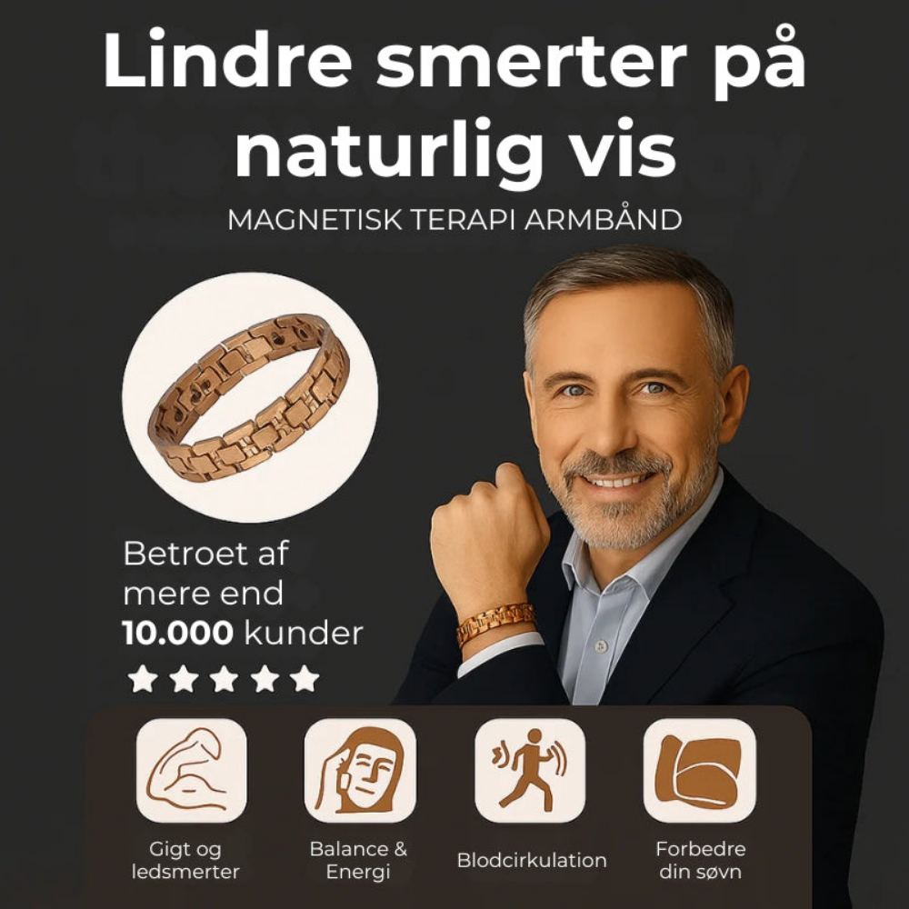 Vitaliére™ – Premium Magnetisk Kobber Terapiarmbånd