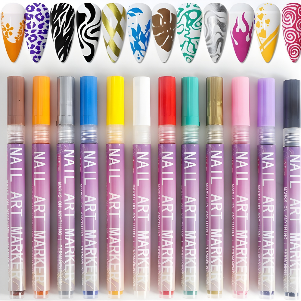 ManiMuse™ – Kreativt DIY Præcisions Neglekunst Pen Sæt