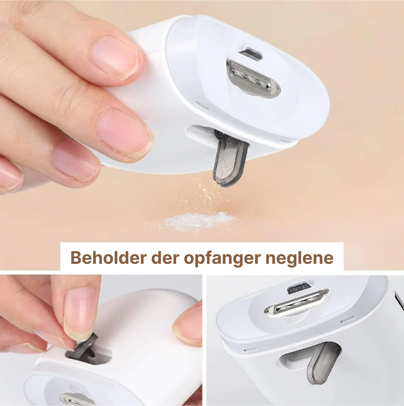 Nailit™ Elektrisk Negleklipper med LED-lys