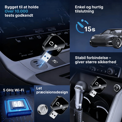 Connectify™ | 3-i-1 trådløs adapter