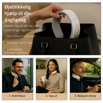 Necky™ - 11-i-1 halsløsning | Slap af i nakkemusklerne på bare 15 minutter – hvor og når du vil