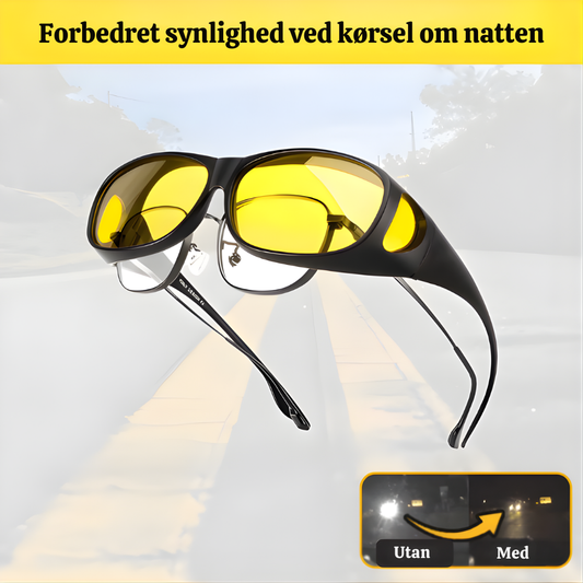 OptiNight™ – Forbedrede Anti-Blændings Natkørebriller