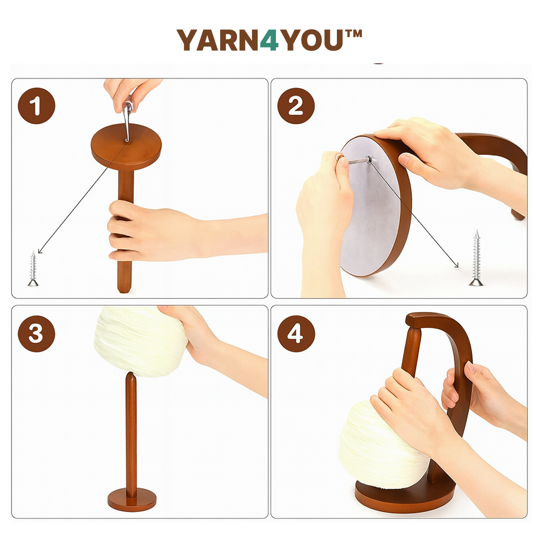 Yarn4You™ | Slip for besværligt garn og frustrerende rod
