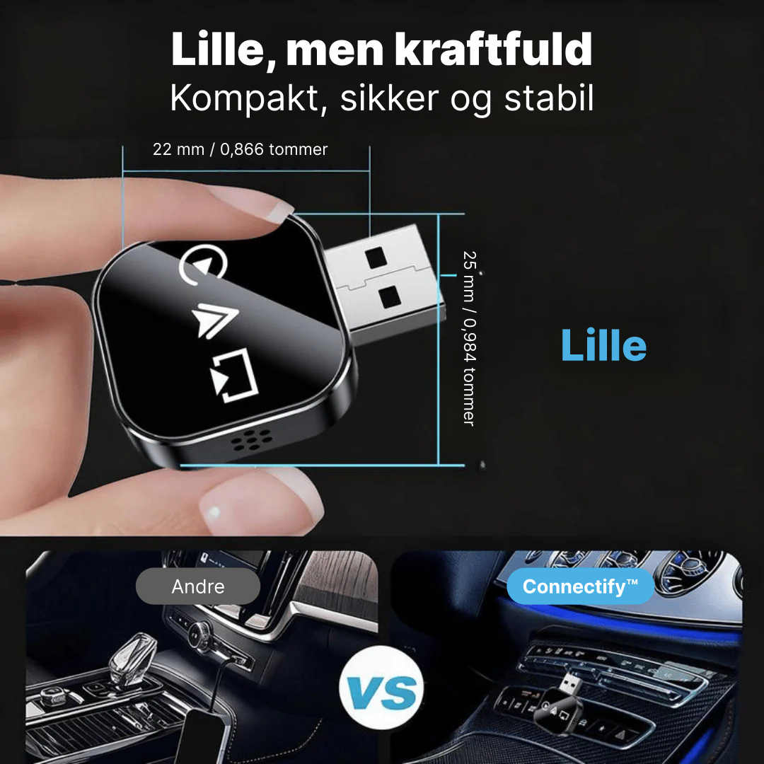 Connectify™ | 3-i-1 trådløs adapter