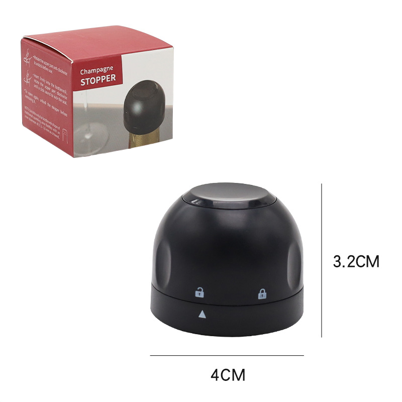 VinoLock™ – Roterende Lufttæt Forsegler til Vin- & Drikkeflasker