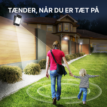 🌿 Solcellelampe med bevægelsessensor – Køb 4 nu, få 1 gratis! Perfekt til haven, altanen og terrassen! 🏡