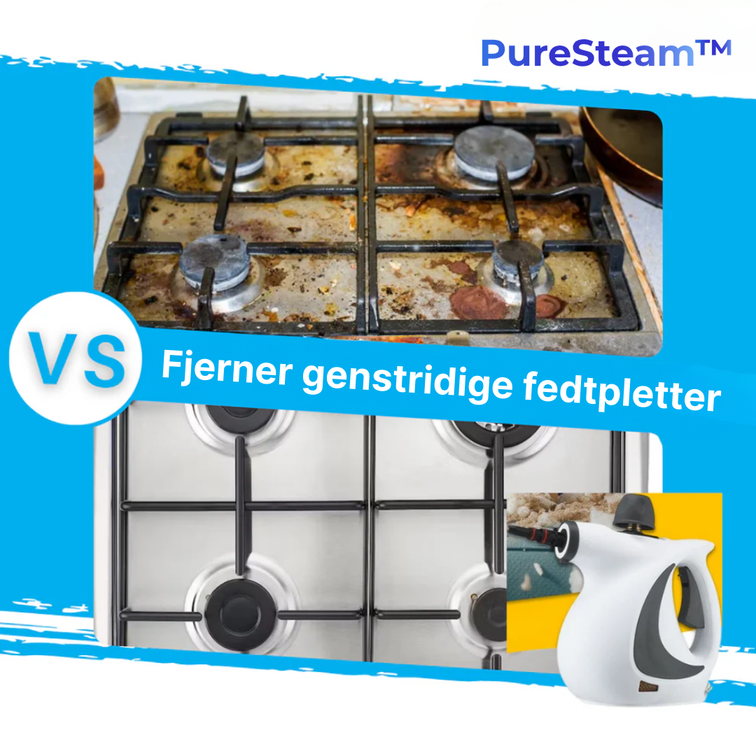 PureSteam™ MAX | Rengør Rent – Uden Kemi. Kun Damp.