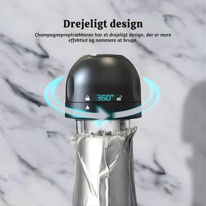 VinoLock™ – Roterende Lufttæt Forsegler til Vin- & Drikkeflasker