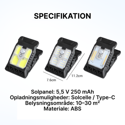 🌿 Solcellelampe med bevægelsessensor – Køb 4 nu, få 1 gratis! Perfekt til haven, altanen og terrassen! 🏡