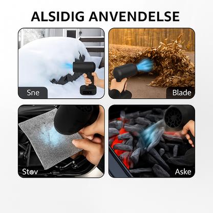 LeafBlow™ | Trådløs blæser til hurtig oprydning af blade, snavs, støv og hverdagsaffald