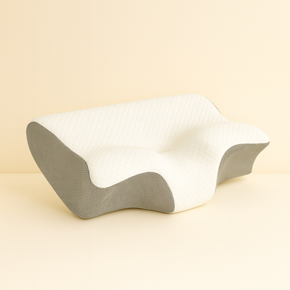 NeckPillow™ | Sov bedre, vågn friskere – ergonomisk støtte til nakke og ryg hele natten