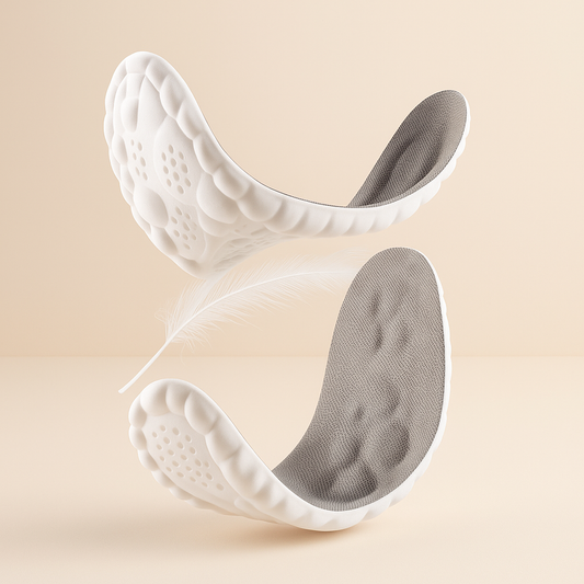 CloudFeet™ | Øjeblikkelig lindring mod hælspore, fodsmerter og trætte fødder