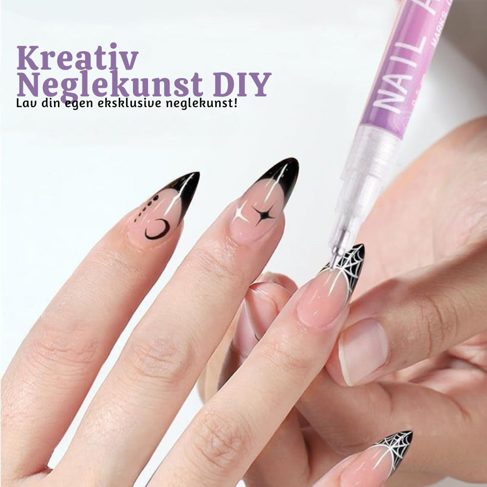 ManiMuse™ – Kreativt DIY Præcisions Neglekunst Pen Sæt