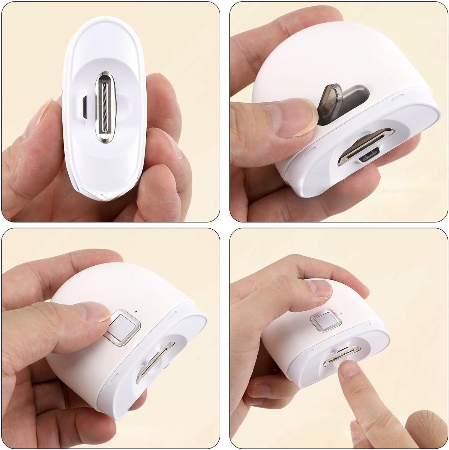 Nailit™ Elektrisk Negleklipper med LED-lys