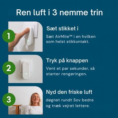 AirMite™ – Renere morgener og et sundere hjem