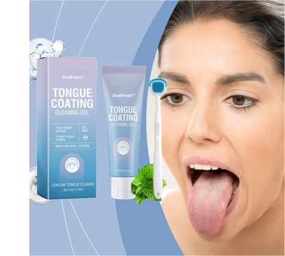 OralFresh™ | Sig farvel til belægninger på tungen, dårlig ånde og bakterier