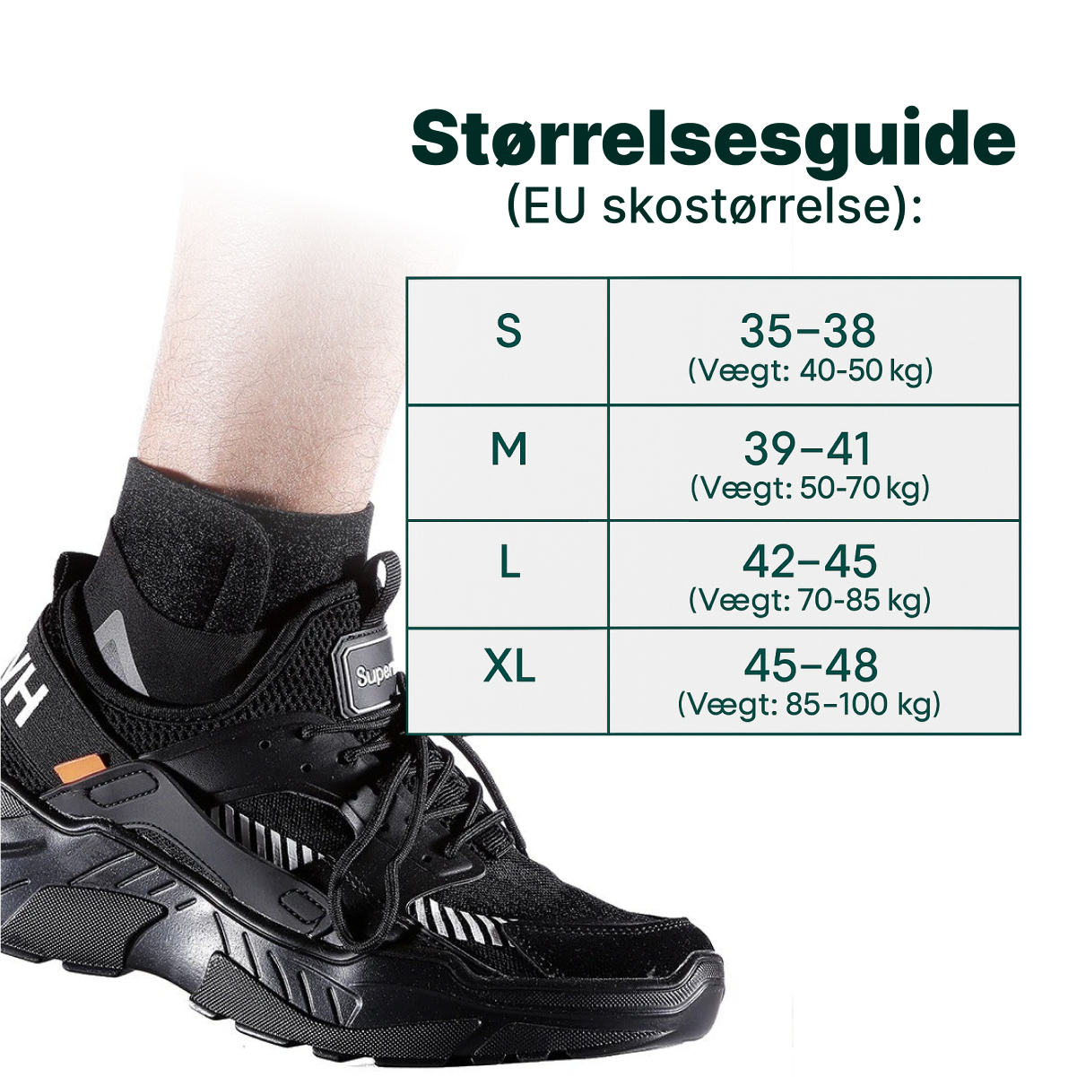 FootSupport™ – Få lindring i hvert skridt med avanceret fodstøtte