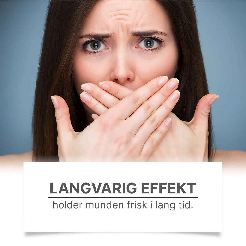 OralFresh™ | Sig farvel til belægninger på tungen, dårlig ånde og bakterier