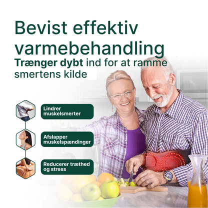 PulseHeat™ – Rygsmerter væk med denne varme-, massage- og rødlysbehandling i ét
