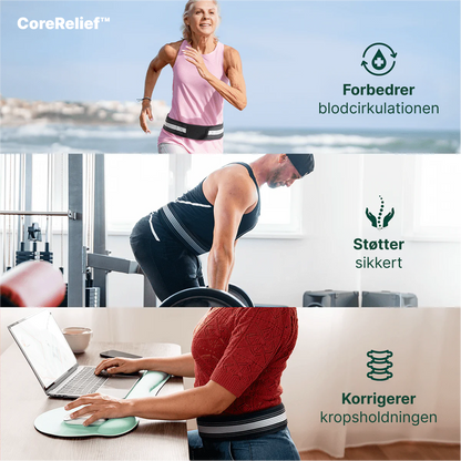 CoreRelief™ | Videnskabeligt støttet lindring af rygsmerter