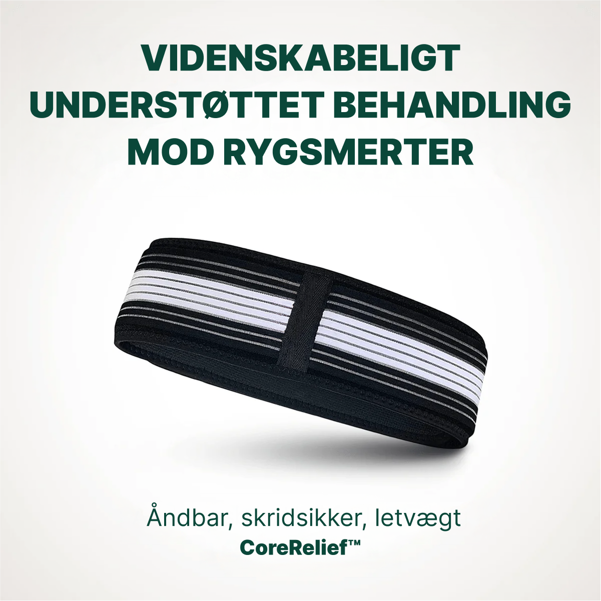 CoreRelief™ | Videnskabeligt støttet lindring af rygsmerter