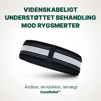 CoreRelief™ | Videnskabeligt støttet lindring af rygsmerter