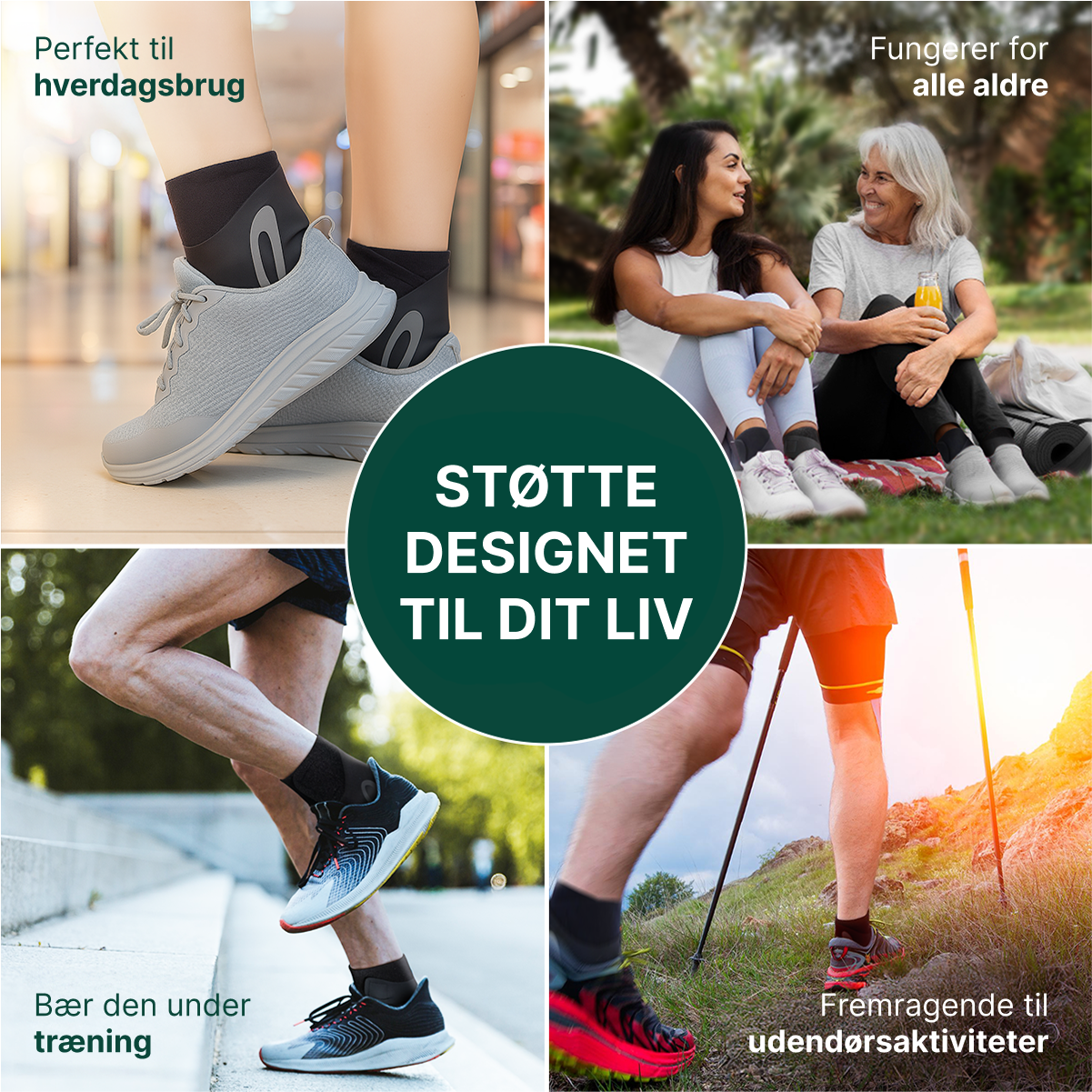 FootSupport™ – Få lindring i hvert skridt med avanceret fodstøtte