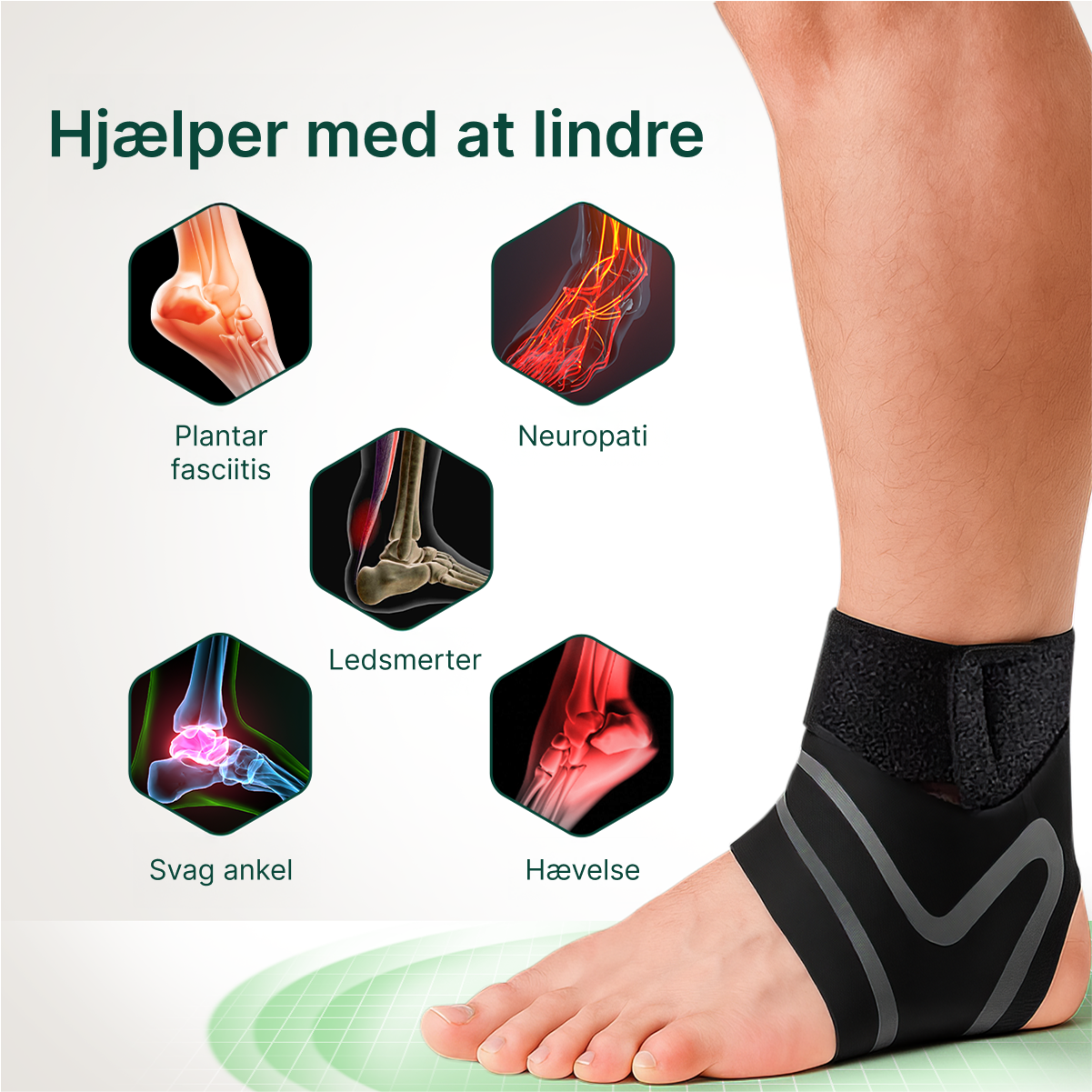 FootSupport™ – Få lindring i hvert skridt med avanceret fodstøtte