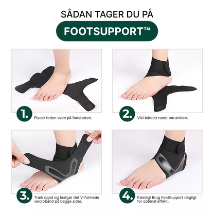 FootSupport™ – Få lindring i hvert skridt med avanceret fodstøtte