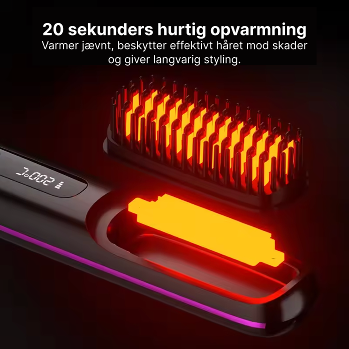 LushBrush™ – Salonblødt Hår Når Som Helst, Hvor Som Helst