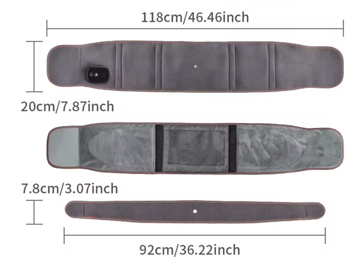 PulseHeat™ – Rygsmerter væk med denne varme-, massage- og rødlysbehandling i ét