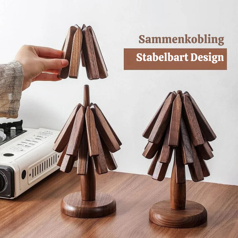 Trivetree™ – Træ Bordskånere & Varmeresistent Bordmåtte