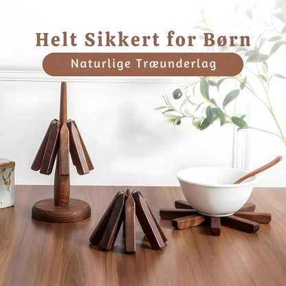 Trivetree™ – Træ Bordskånere & Varmeresistent Bordmåtte