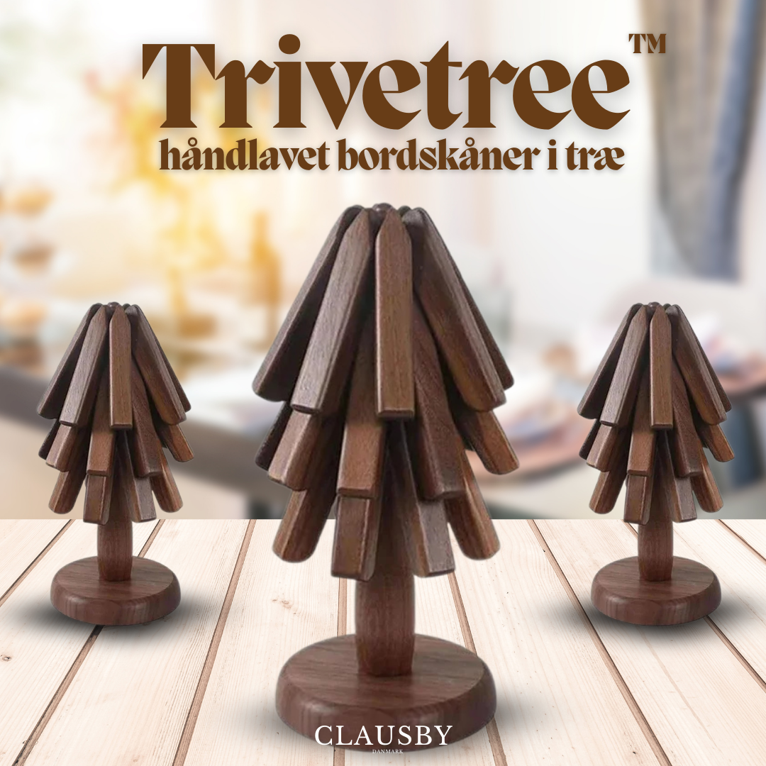 Trivetree™ – Træ Bordskånere & Varmeresistent Bordmåtte