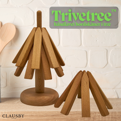 Trivetree™ – Træ Bordskånere & Varmeresistent Bordmåtte