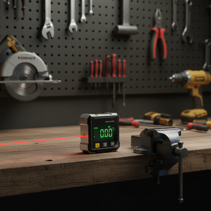 LEVEL™ - Digital Magnetisk Vinkelmåler i Aluminium