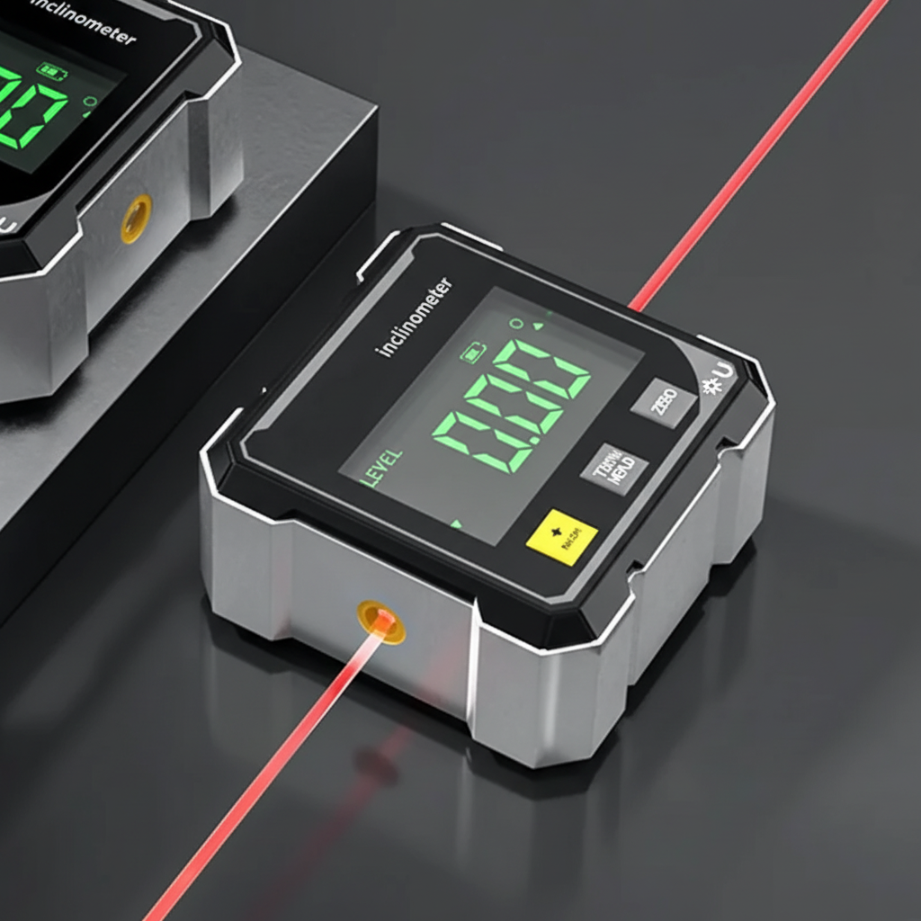 LEVEL™ - Digital Magnetisk Vinkelmåler i Aluminium