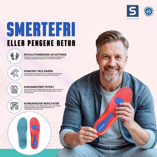 PowerStep™ — Øjeblikkelig lindring til ægte fodsmerter