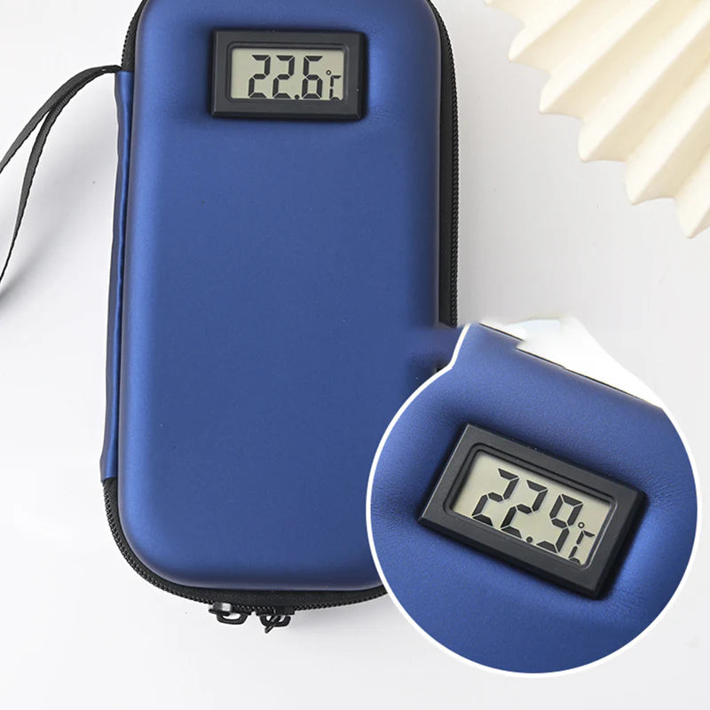 MediCool Pro™ – Insulin-køletaske til rejser med temperaturdisplay